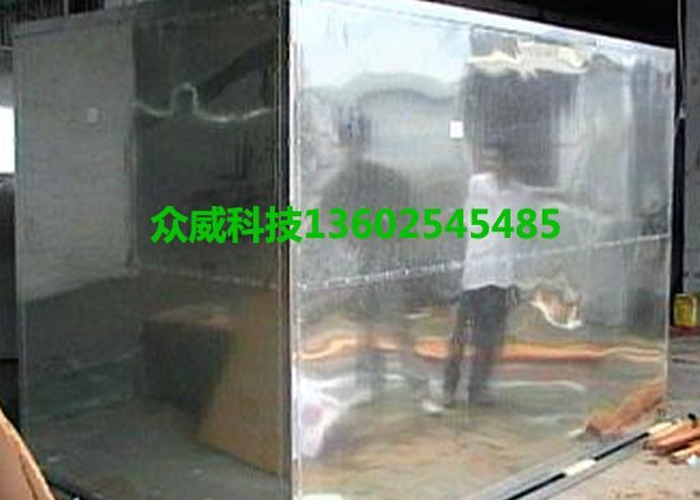 发巴西屏蔽房安装、打包，成品发货