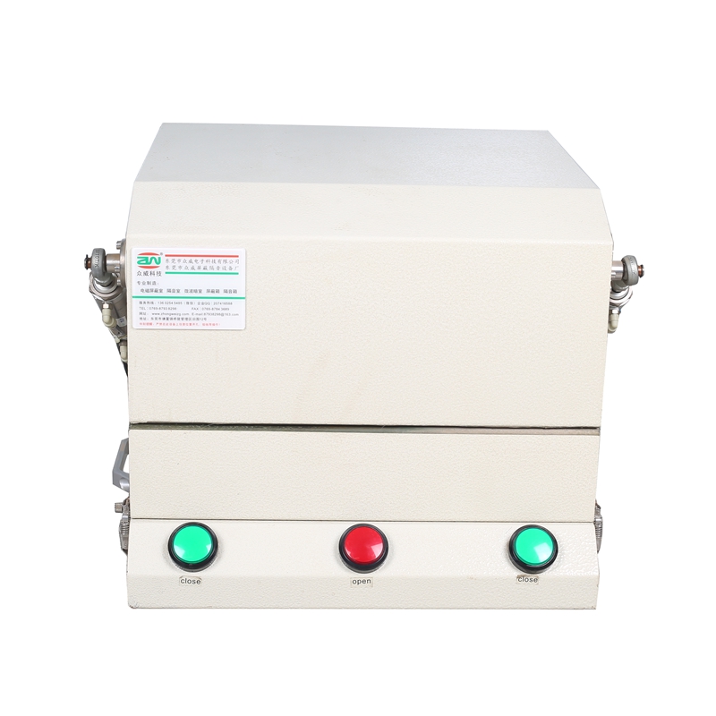 气动翻式屏蔽箱