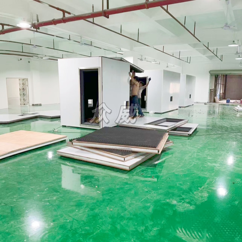 隔音室安装现场